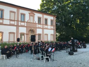 3 Agosto - Concerto a Filarmoniche Unite a Villa Massari di Voghenza (FE)
